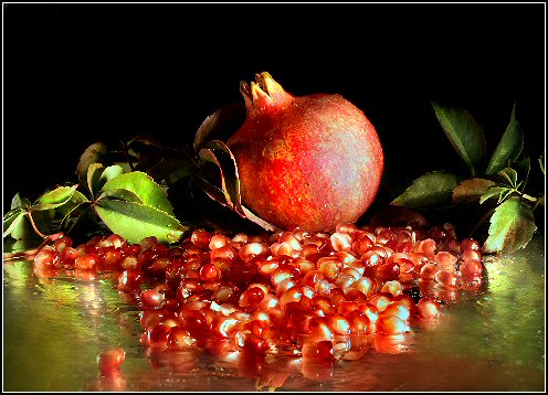 Melagrana semi del frutto