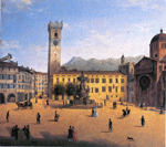 Piazza del Duomo,  Trento antica